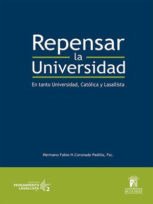 cover image of Repensar la universidad